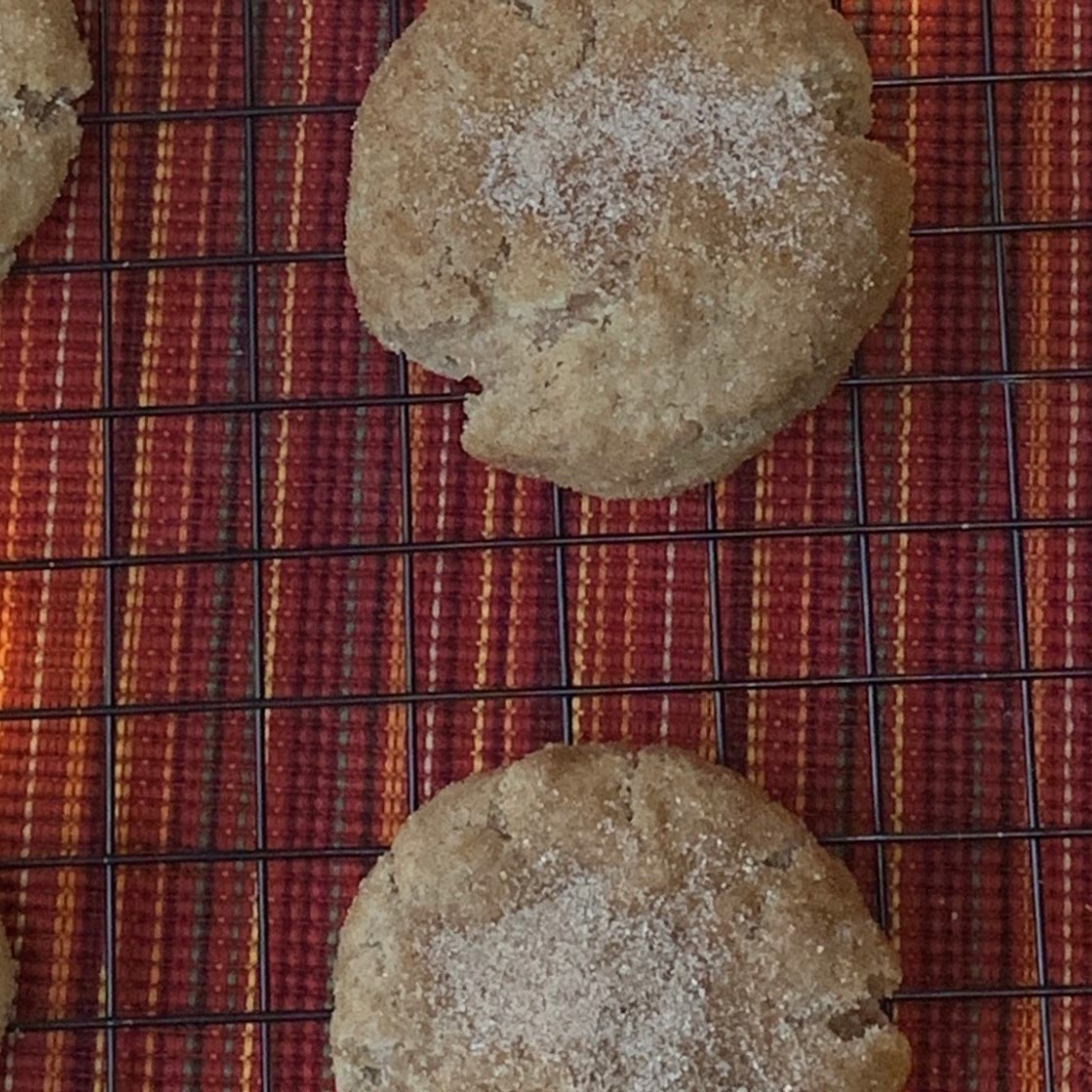 Vegan snickerdoodle cookies
