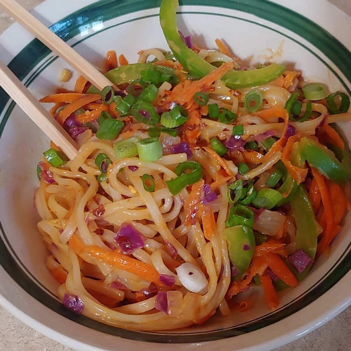 Creamy Pad Thai Noodles