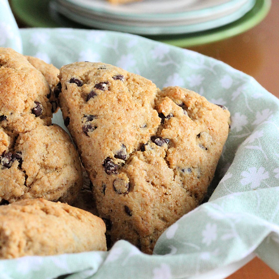 Chocolate Chip Yogurt Scones