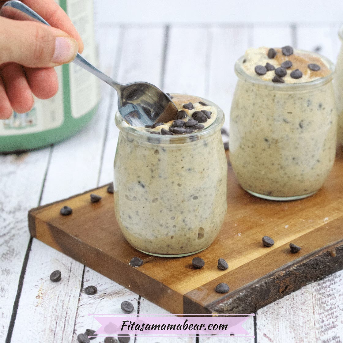 Dairy-Free Cookie Dough Overnight Oats
