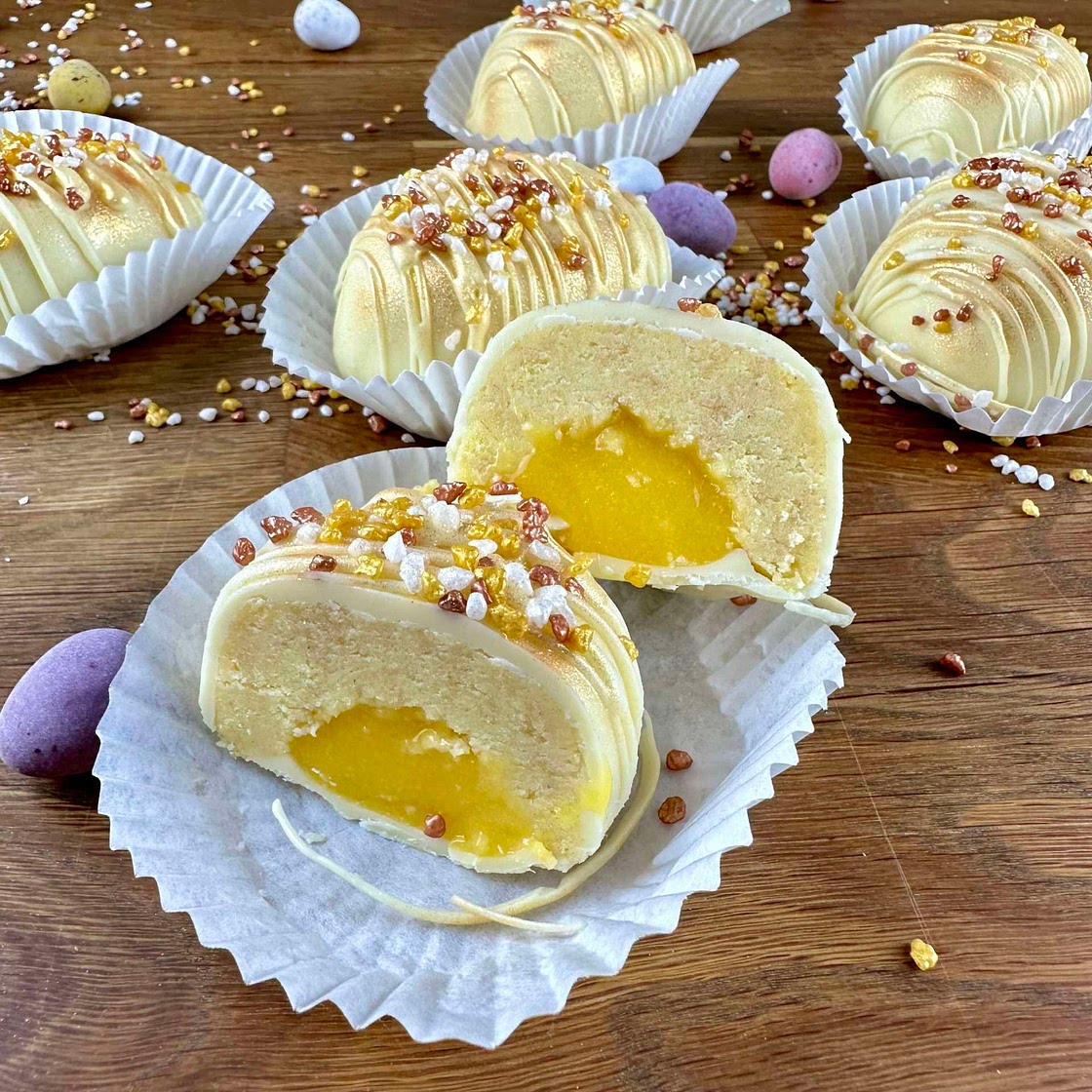 Easter Cake Pops with Lemon Curd Recipe
