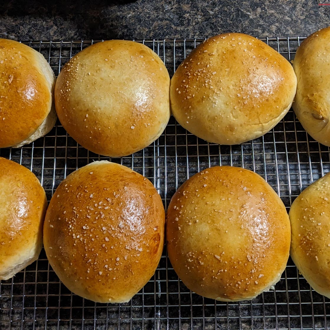 Hamburger Buns in Under an Hour