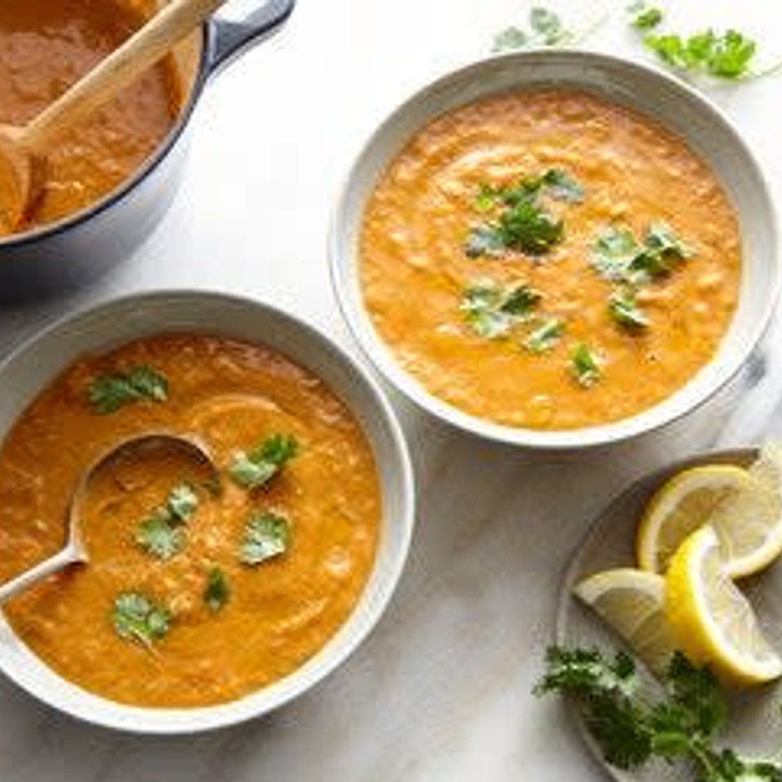 Red lentil soup