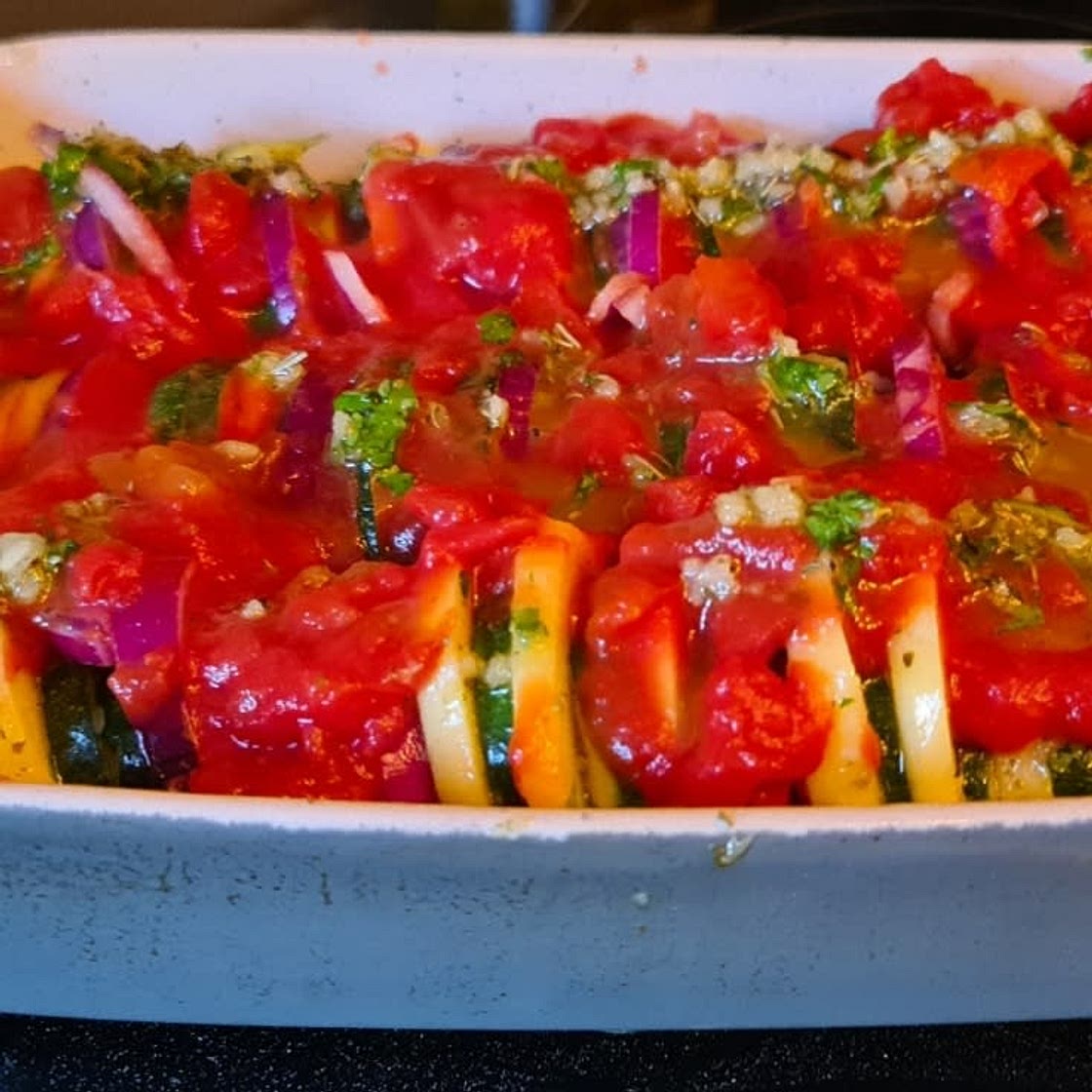 Briam: Traditional Greek Roasted Vegetables