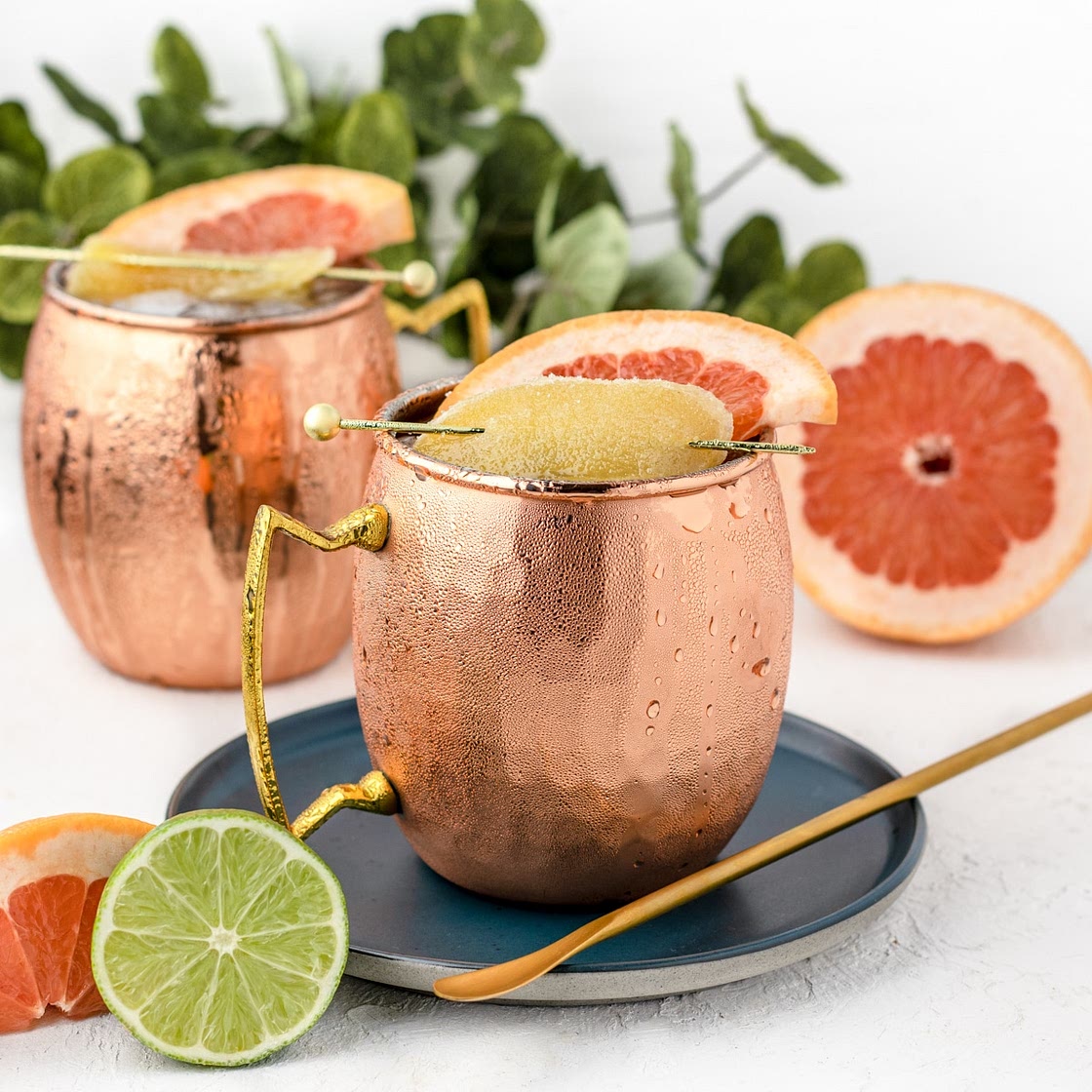 Grapefruit Ginger Beer Mocktail