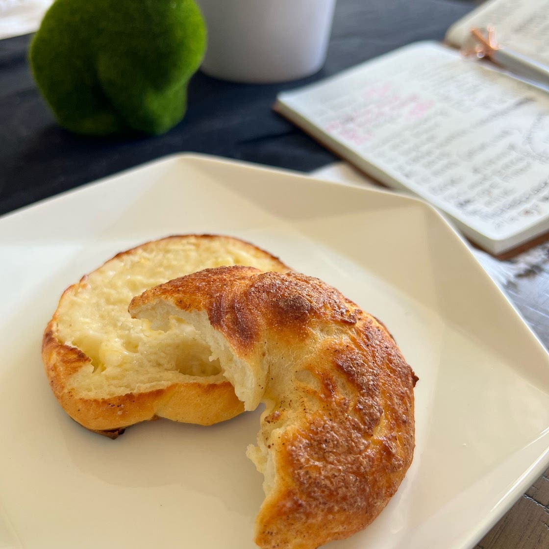 WIC Approved No Yeast Cinnamon Bagels