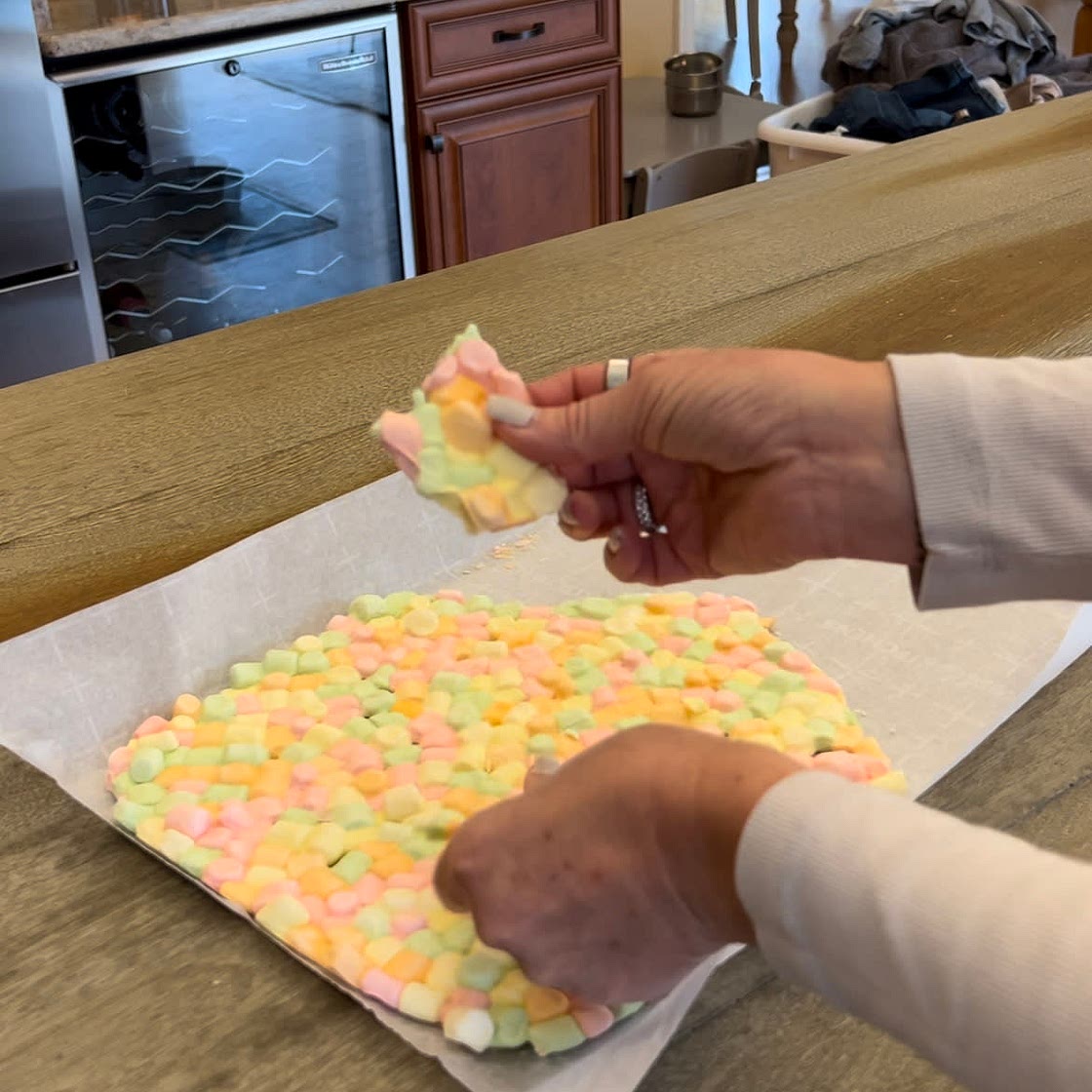 Marshmallows crisps