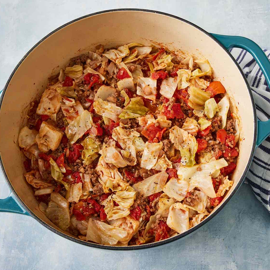Unstuffed Cabbage Roll
