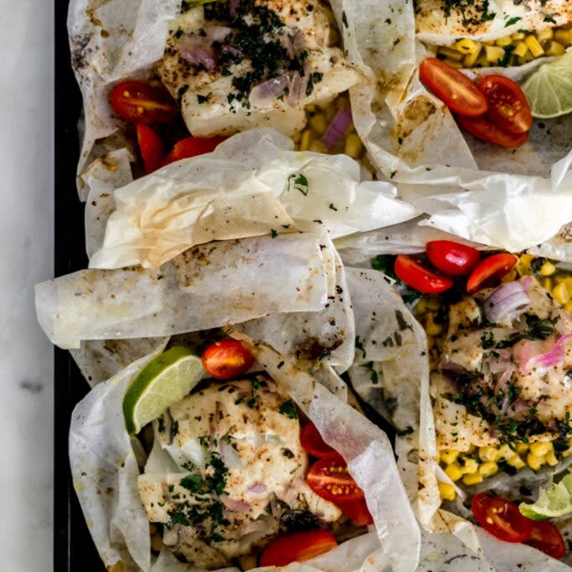 Simple, Steamed  Mediterranean Cod