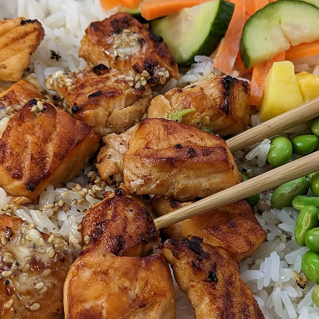 Sesame Salmon Bowl