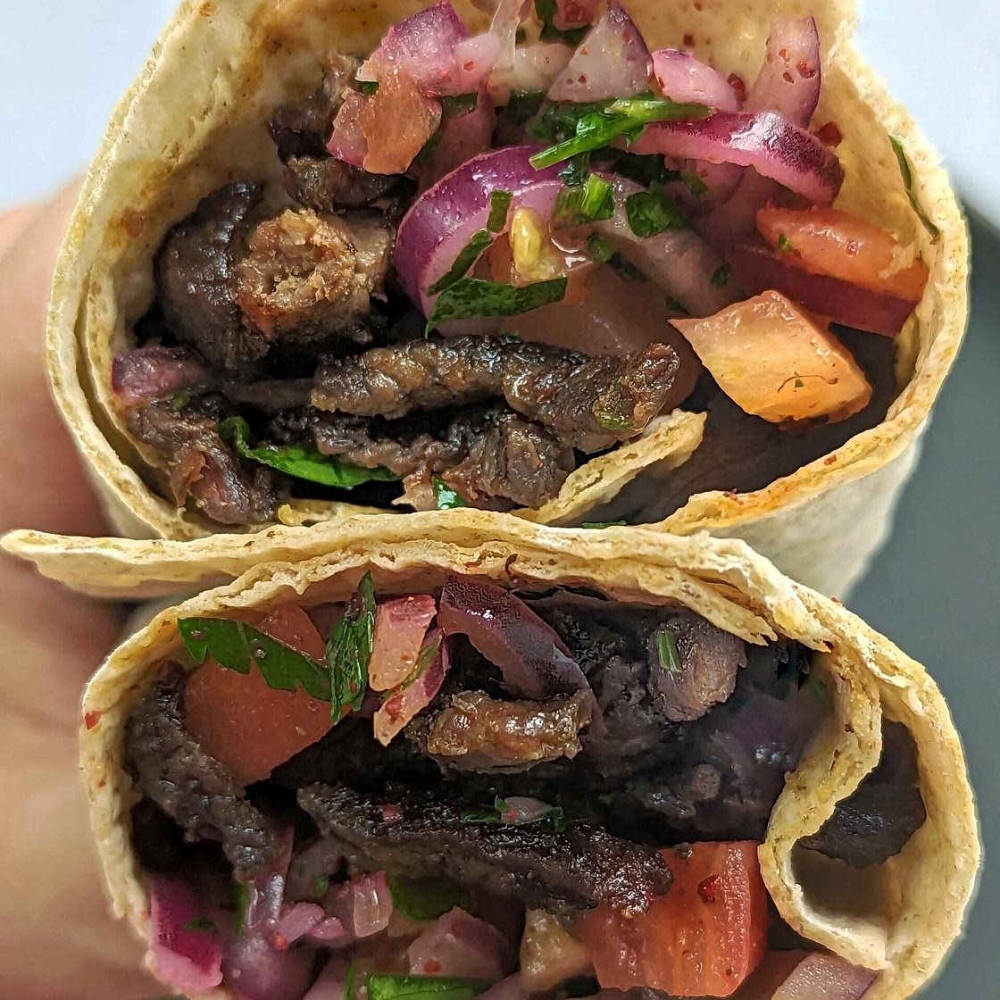 Tantuni (Turkish Lamb Wrap)