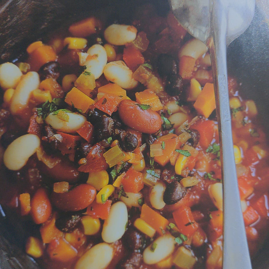 Three-Bean Vegetarian Chili