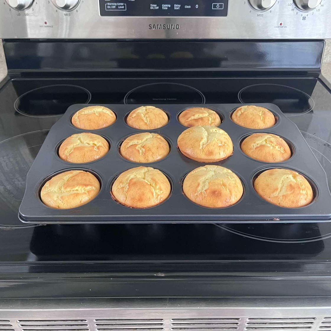 Mini Japanese cheesecakes