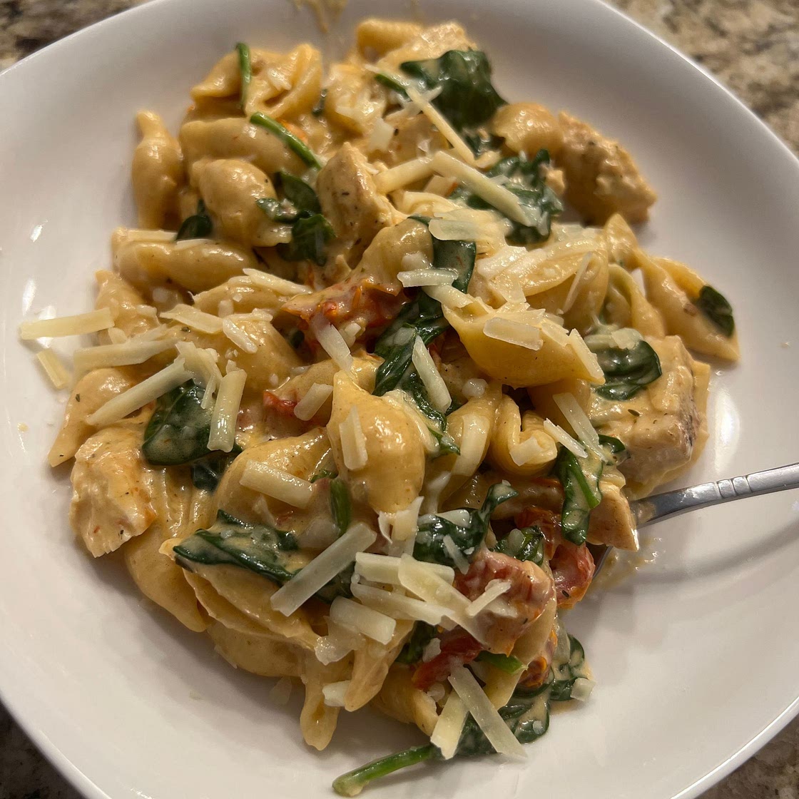 Easy Instant Pot Tuscan Chicken Pasta