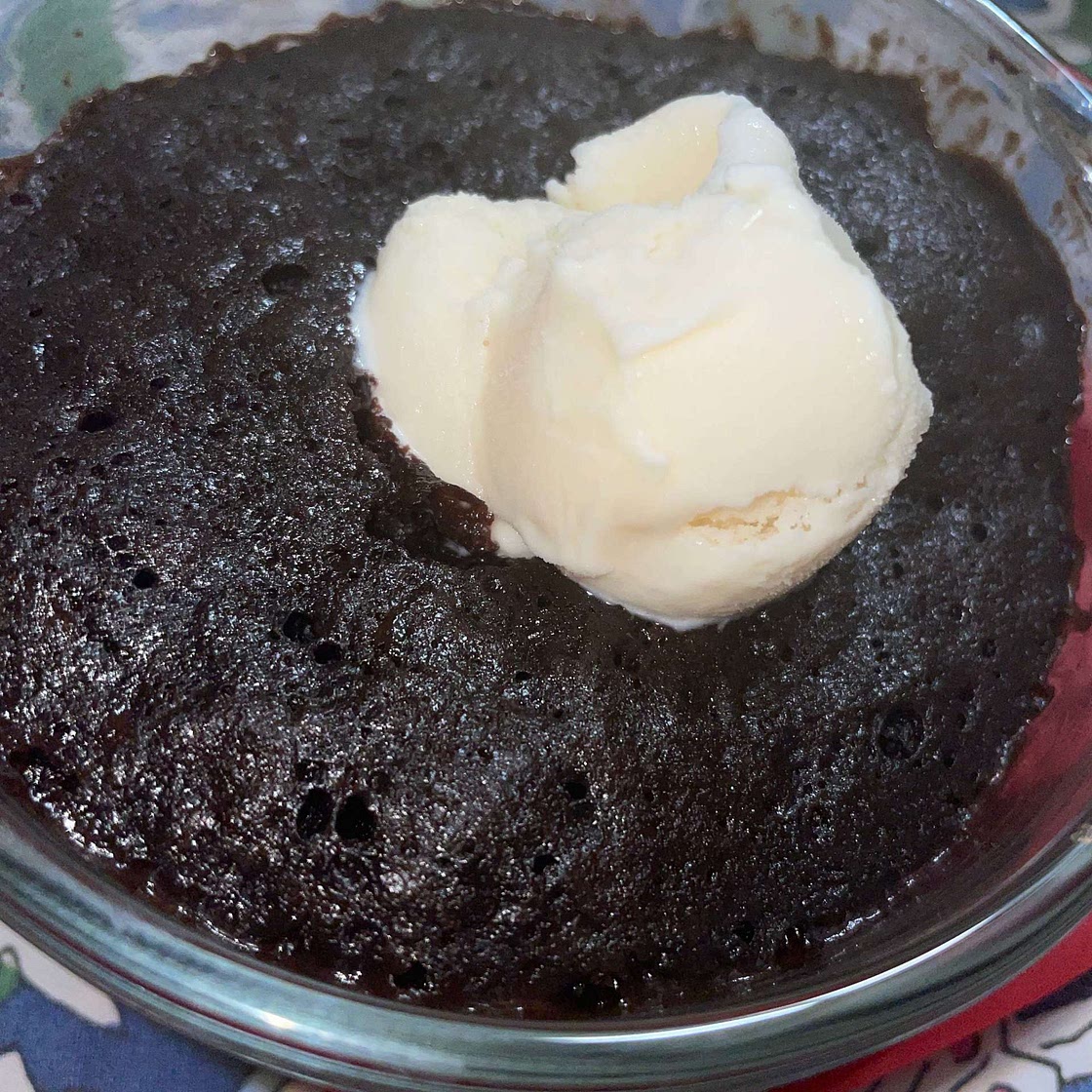 Double Chocolate Mug Cake