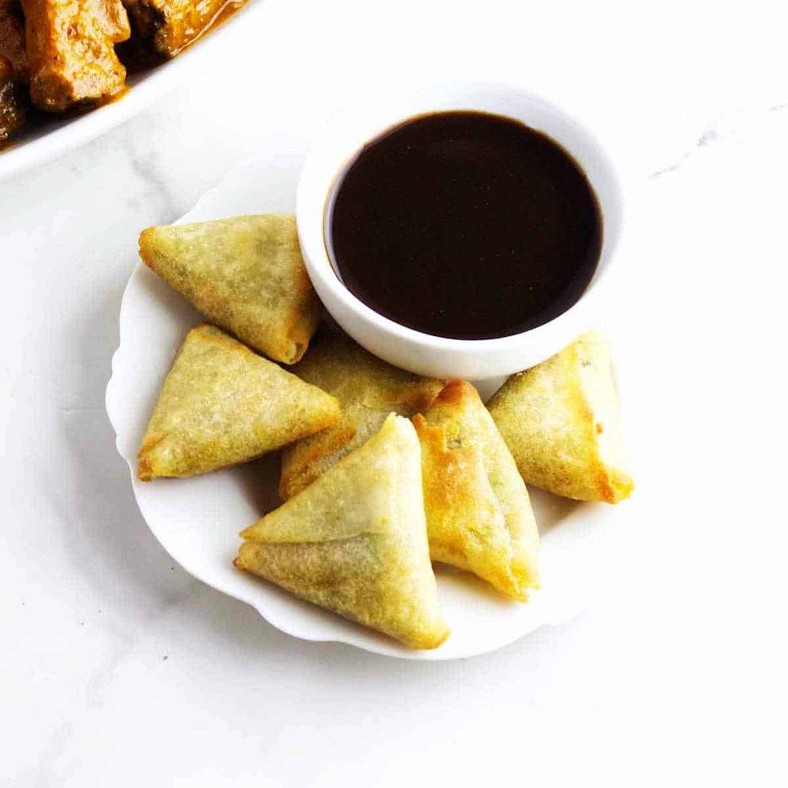 Air Fryer Frozen Samosa