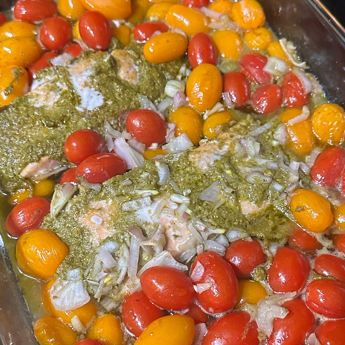 Pesto Salmon