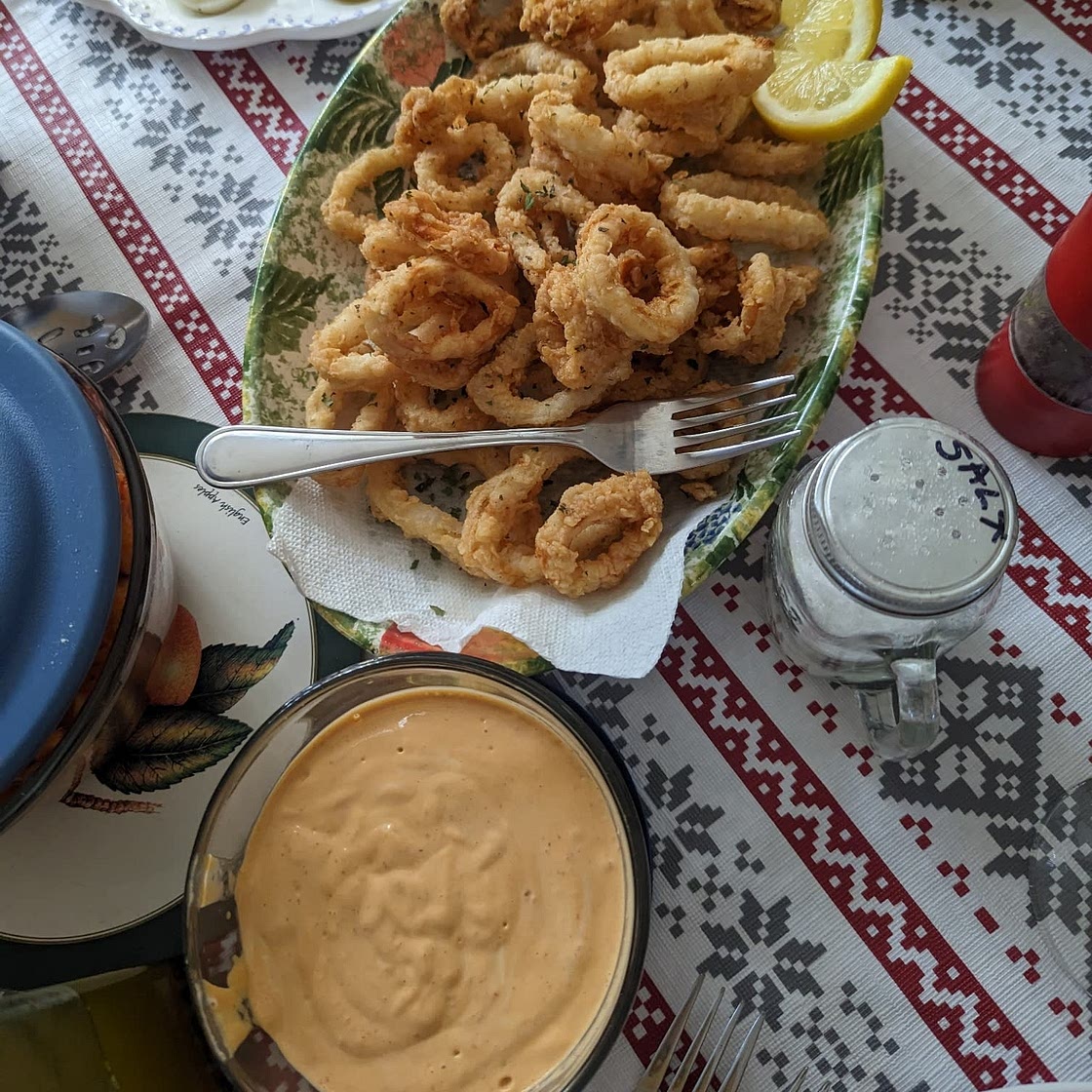 Crispy Fried Calamari Recipe