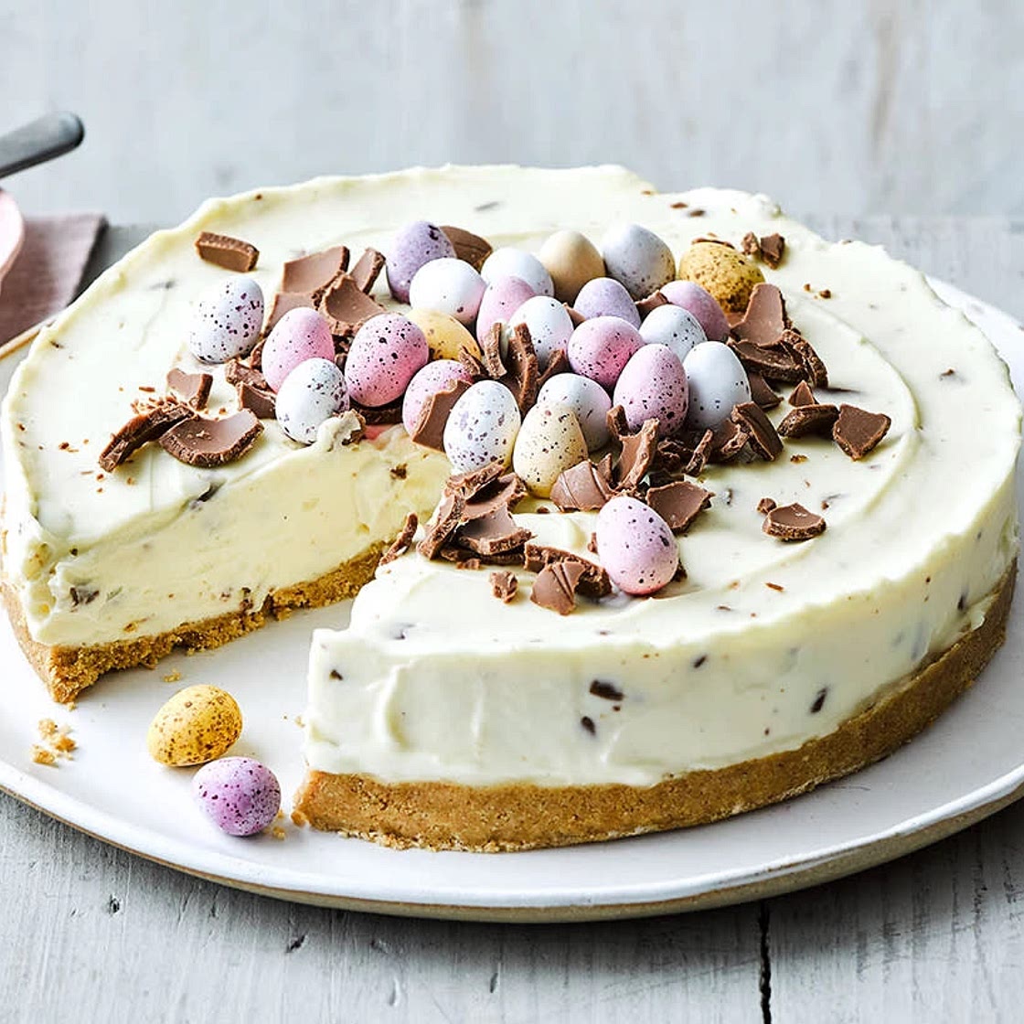 Easter Egg Cheesecake 
