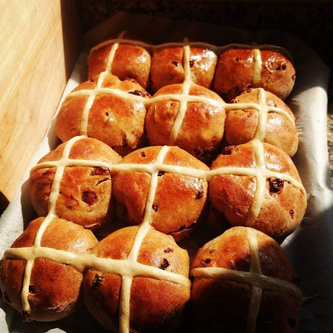 Hot Cross Buns recipe