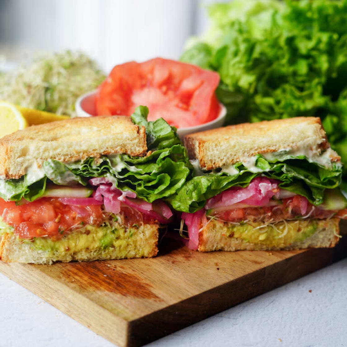 Loaded Veggie Sandwich