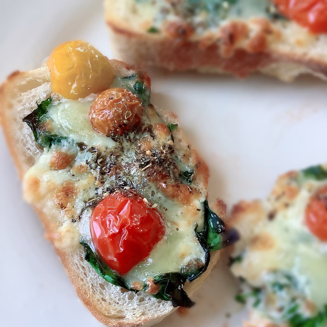 Easy, Healthy, & Quick French Bread Pizza (2 ways!)