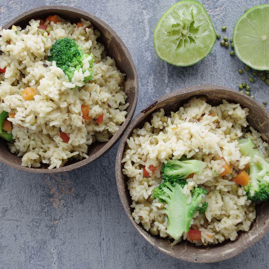 Khichari style seasoned rice