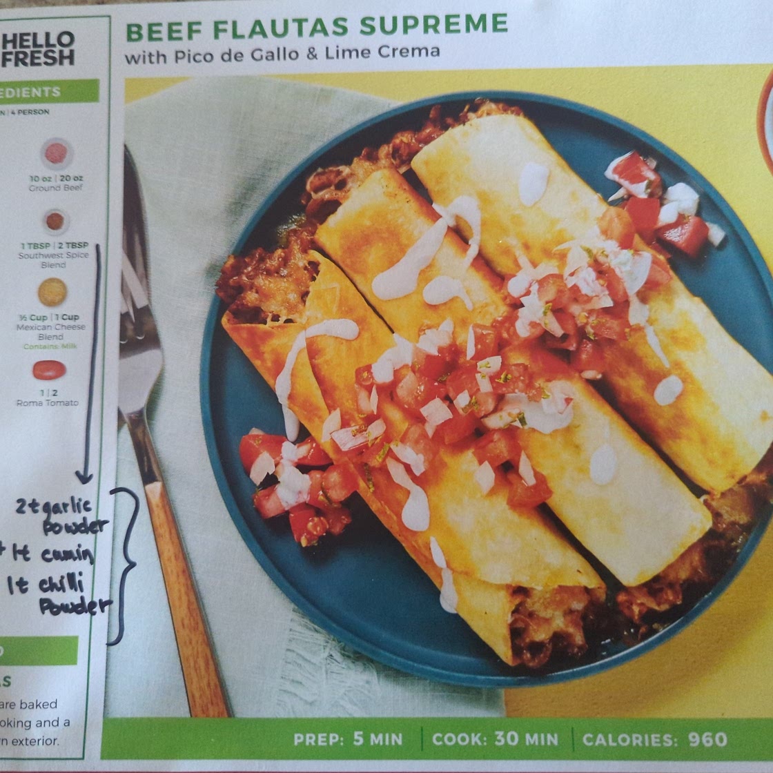 Beef Flautas Supreme