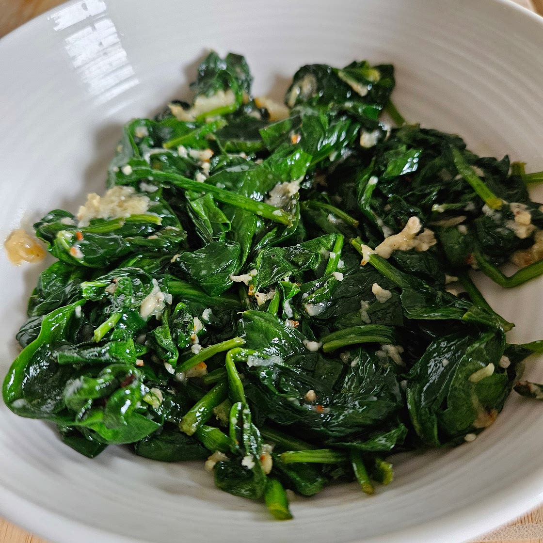 Sautéed Spinach