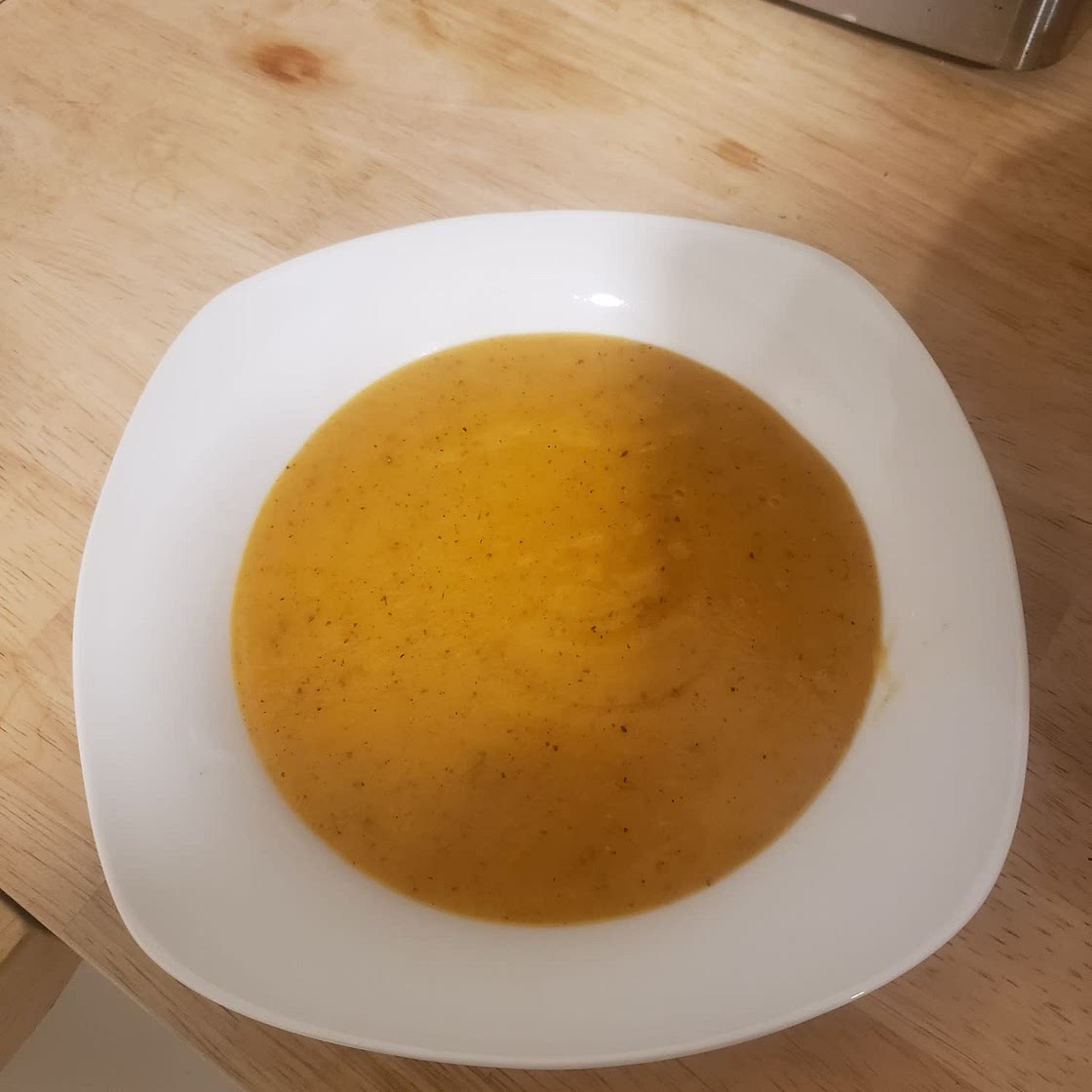 Carrot & coriander soup