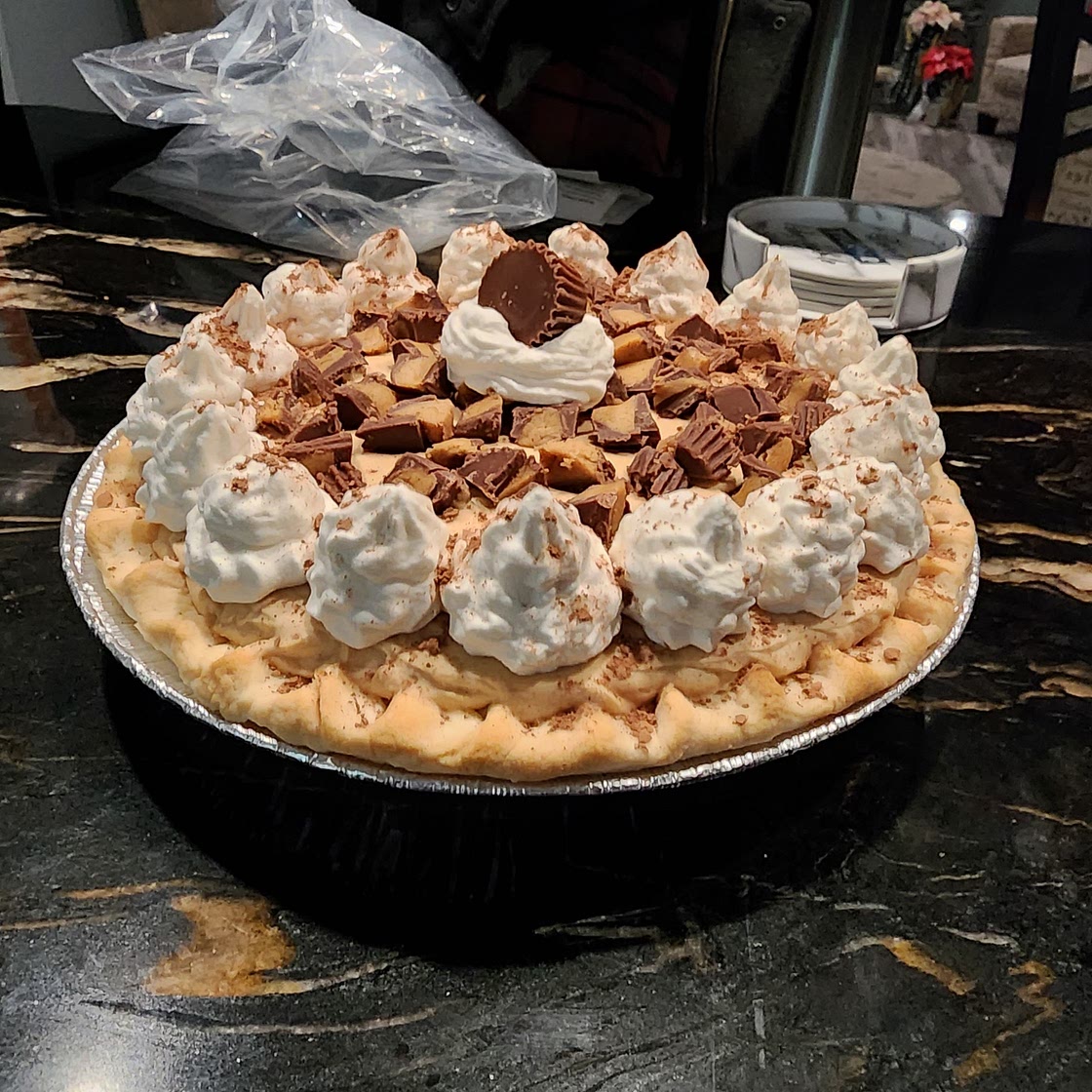 Peanut Butter Silk Pie