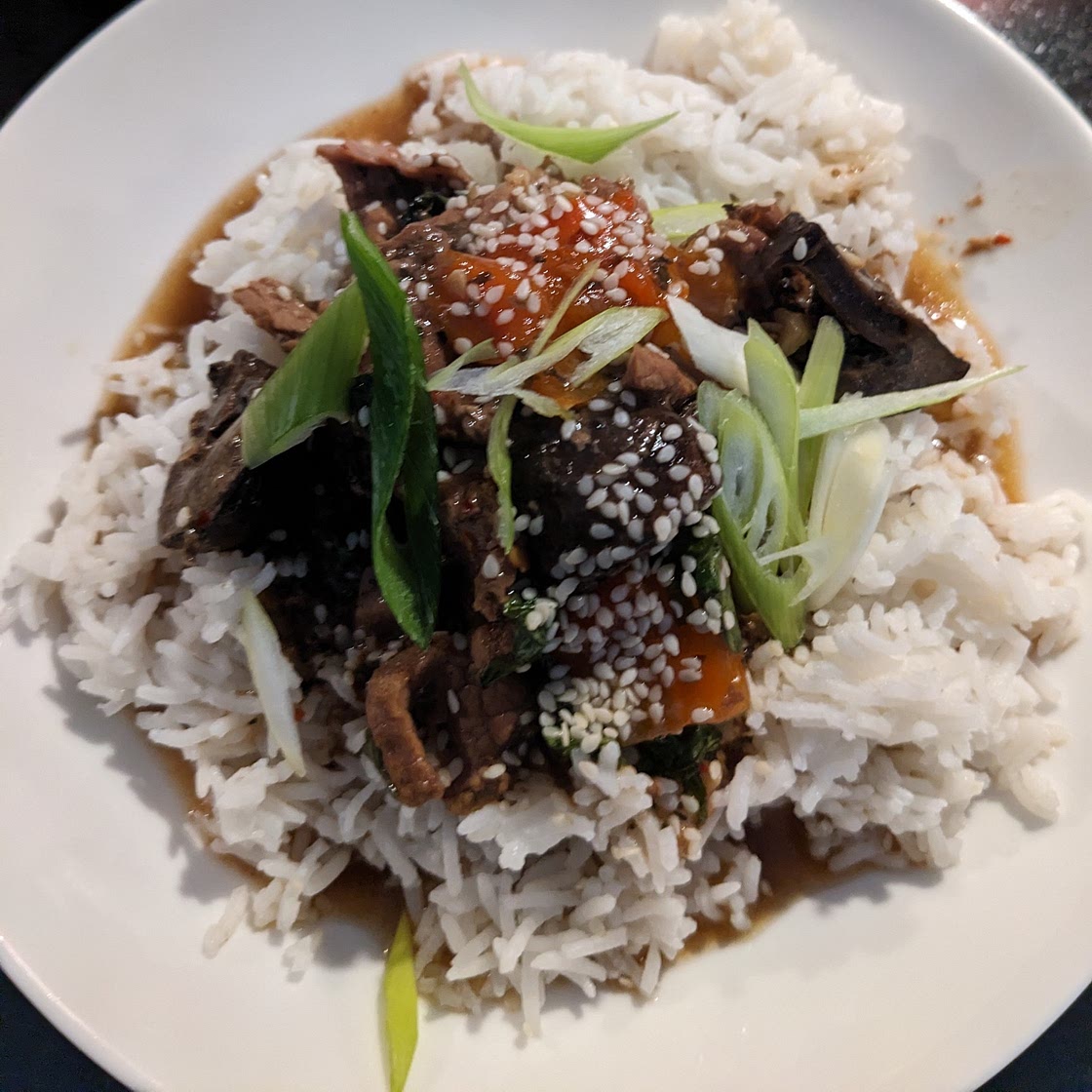 Thai basil beef (Slow cooker)