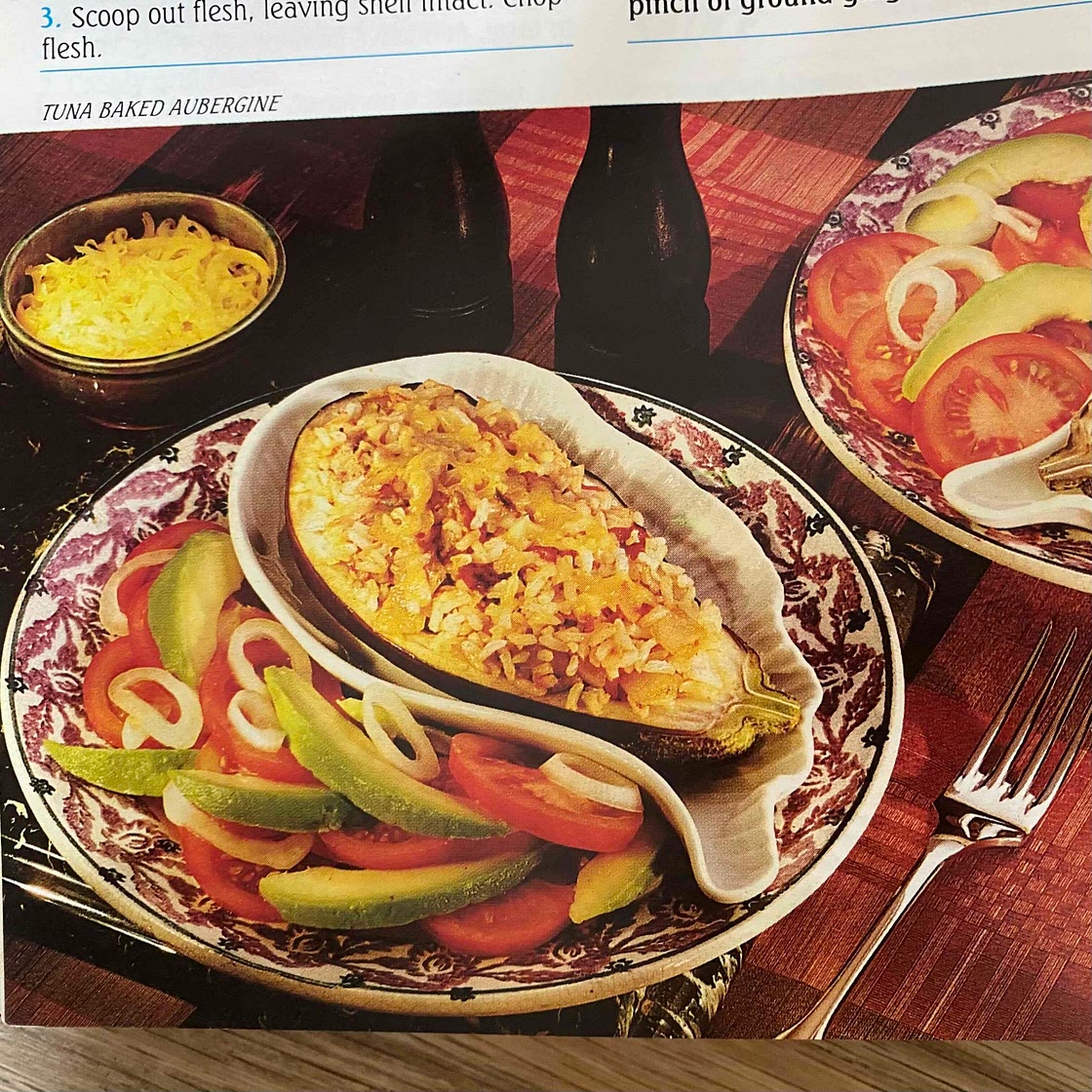 Tuna Baked Aubergine 