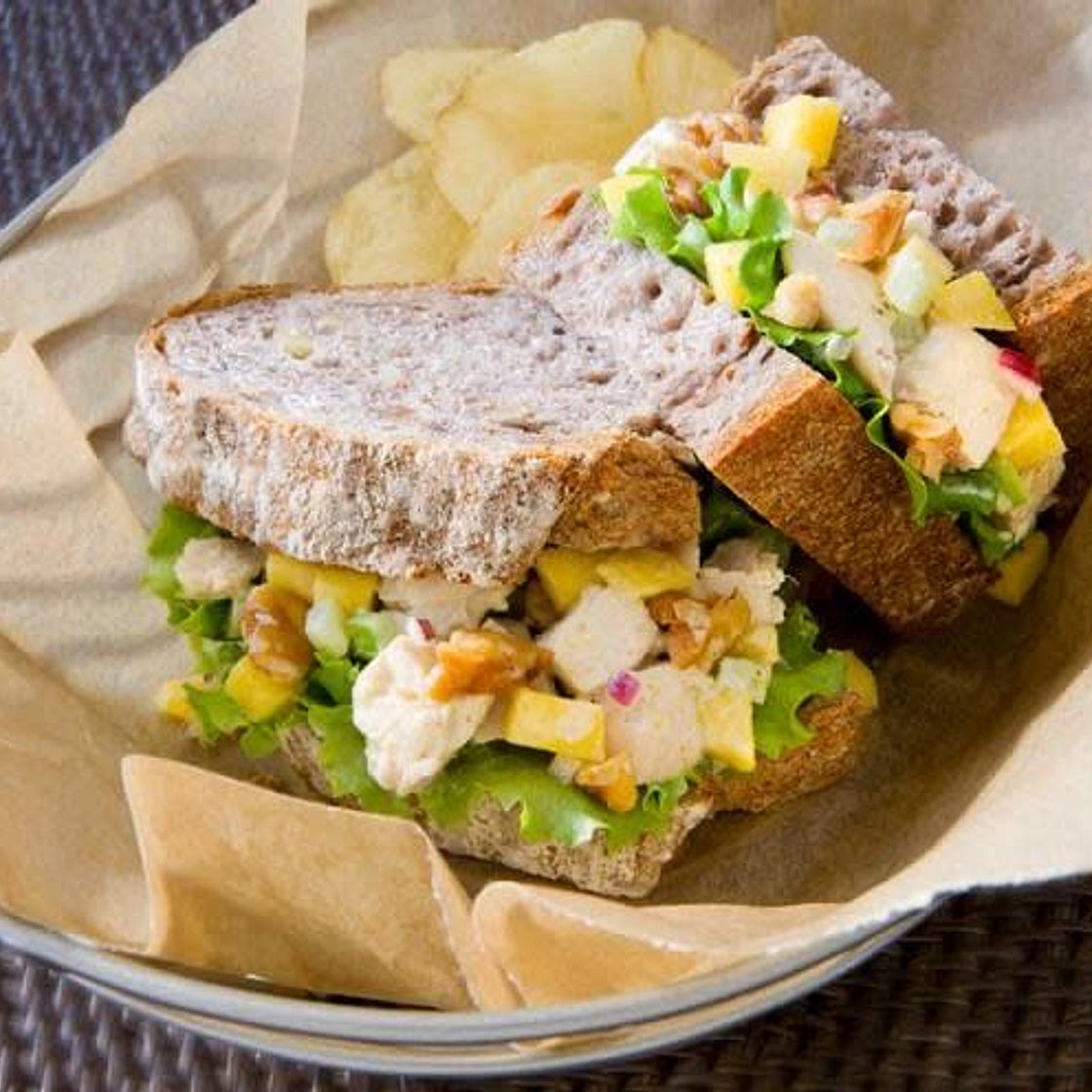 Mango Chicken Sandwich 