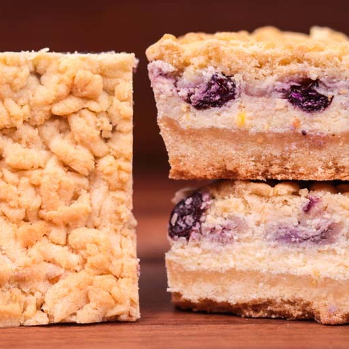 Blueberry Cheesecake Slice Recipe I This Is the Perfect Accompaniment to Your Coffee - ChainBaker