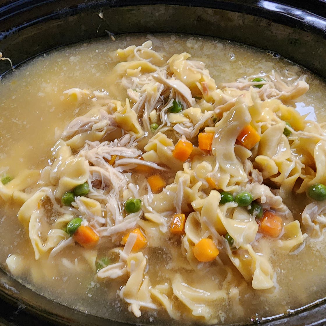 Crackpot east chicken noodles soup