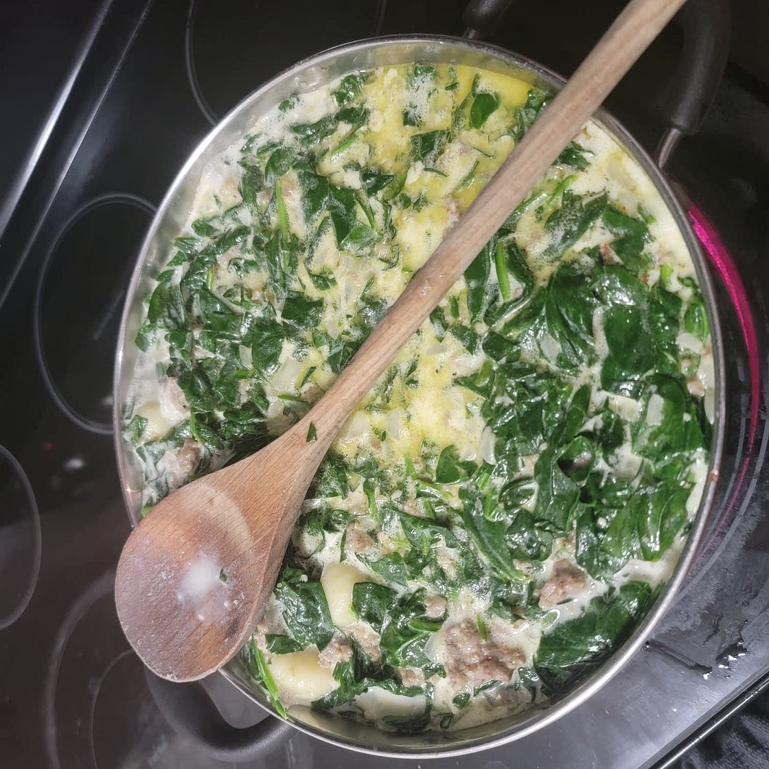 Sausage and Gnocchi Soup