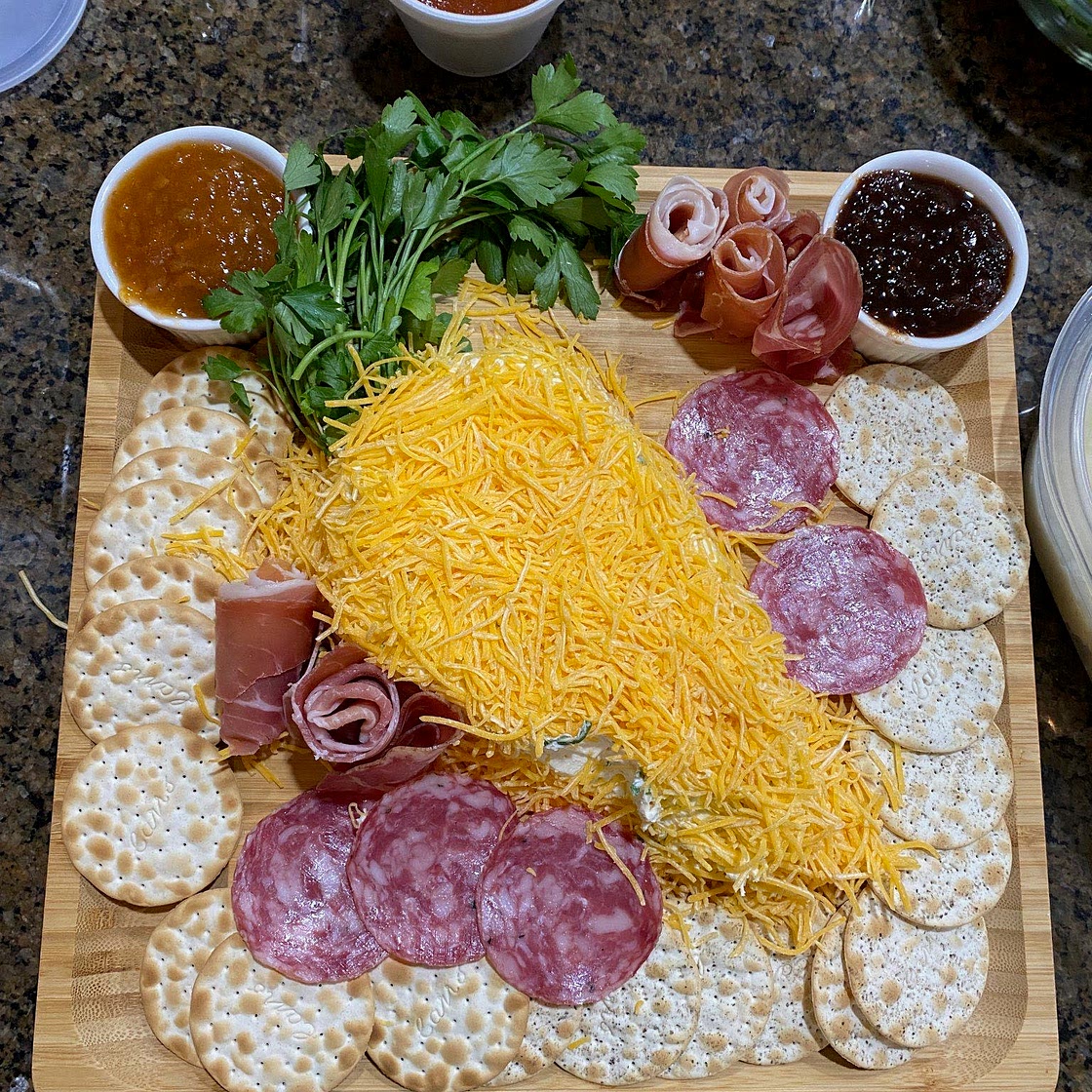 Easter Carrot Cheese Ball