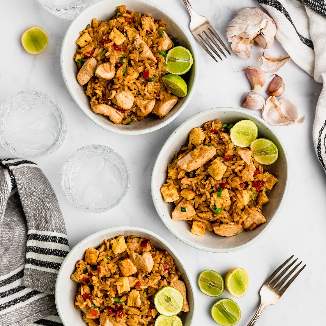 Arroz Chaufa de Pollo