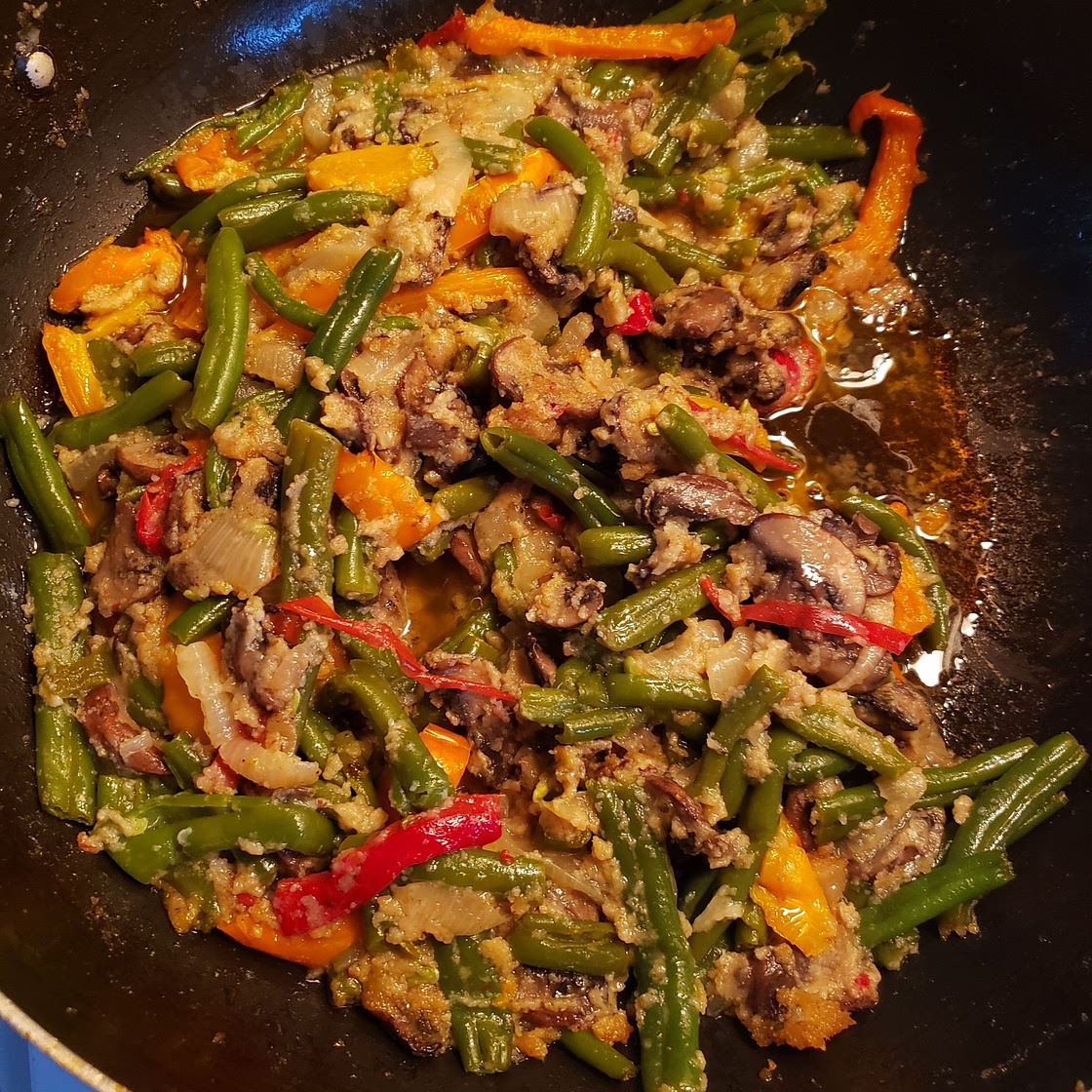 Sauteed/Breaded Greenbeans