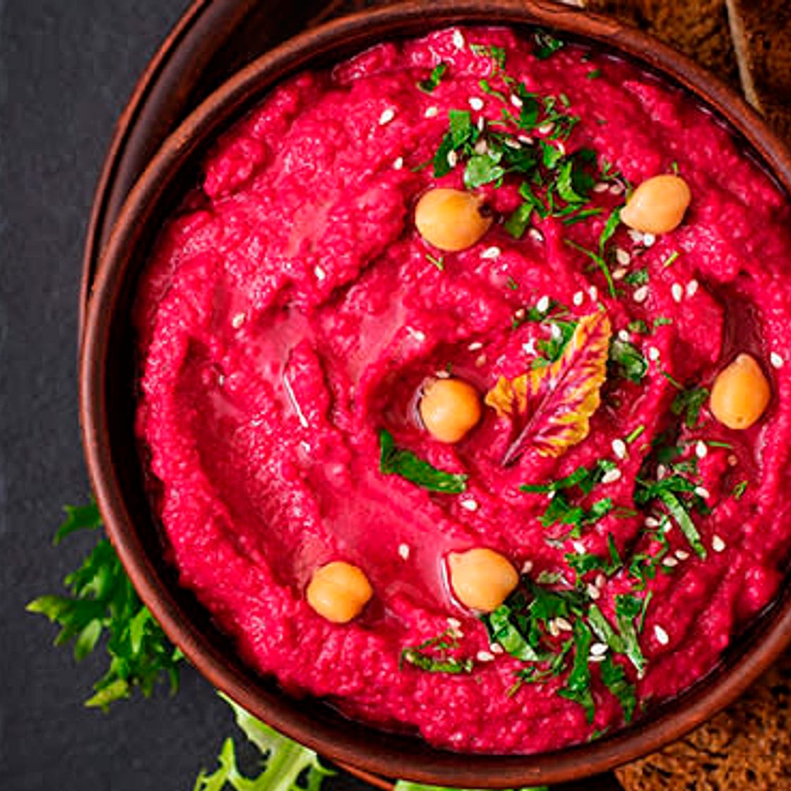 Hummus de Betarraga/Remolacha!