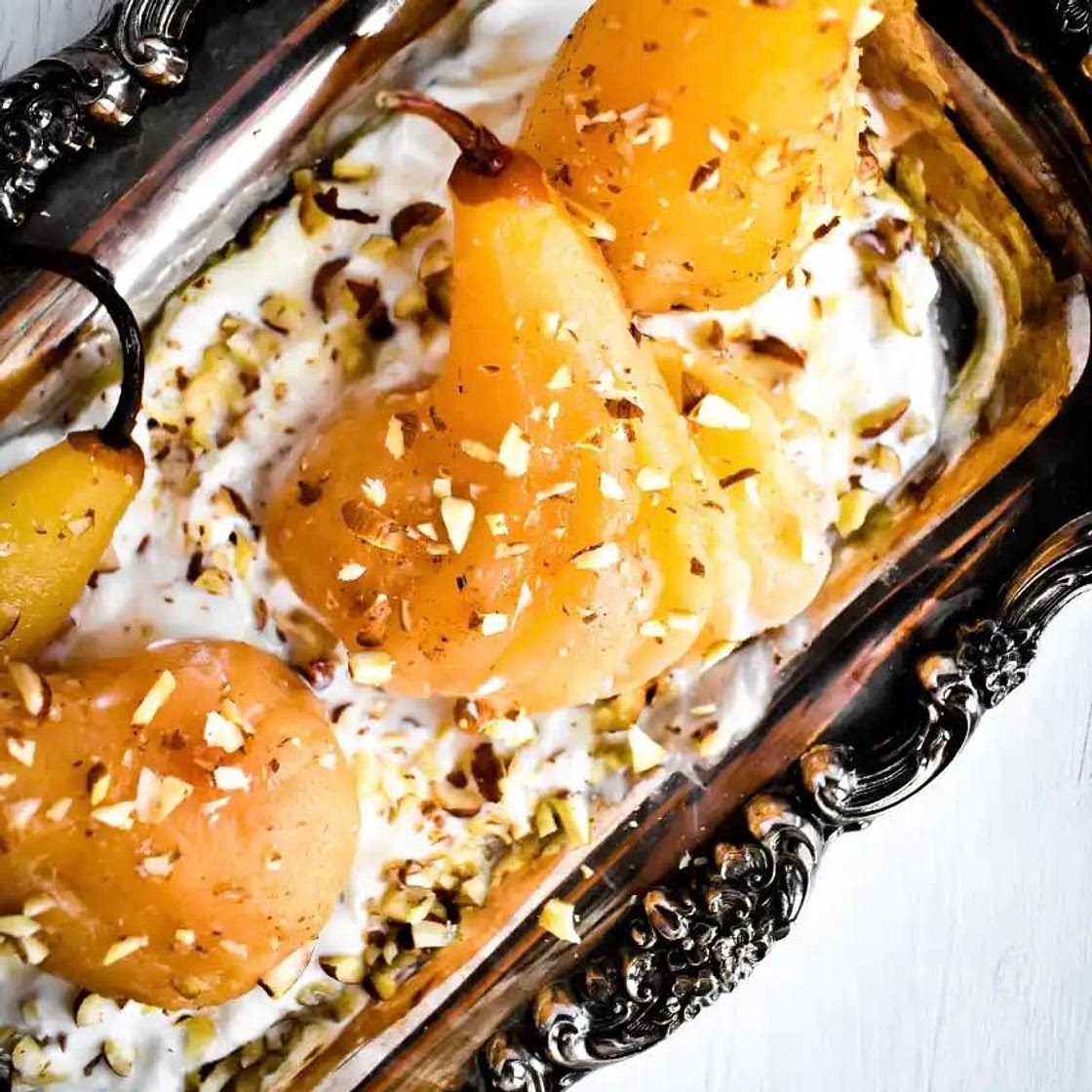 Honey & Spice Pear Pudding