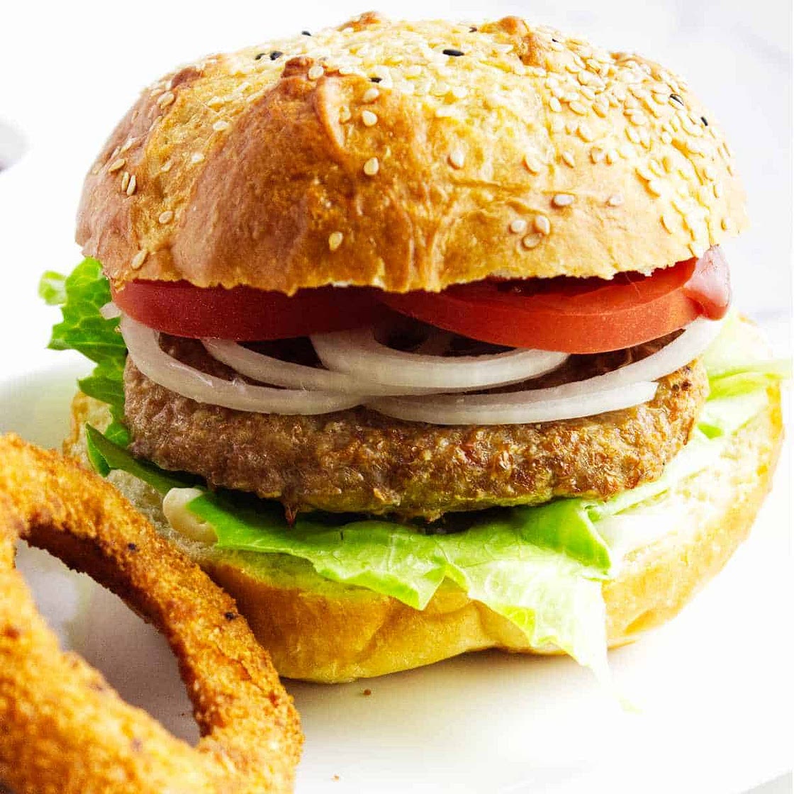 Air Fryer Frozen Turkey Burgers