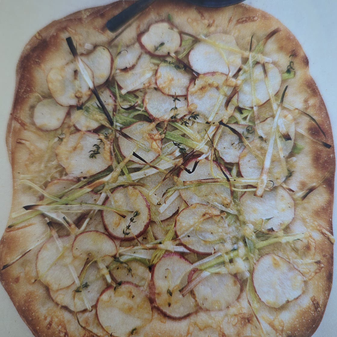 Potato & Leek Pizza