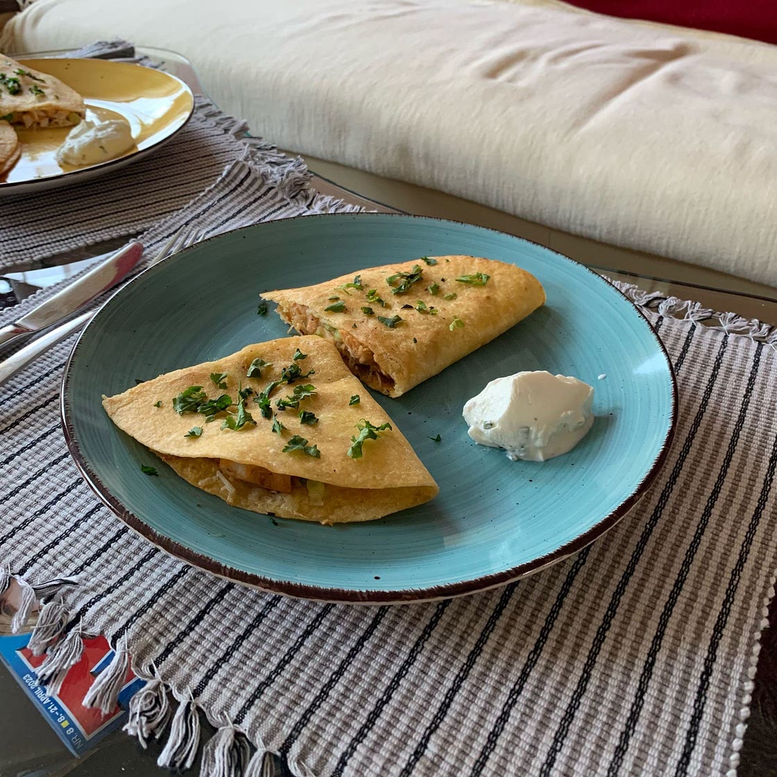 Quick Chicken Quesadillas