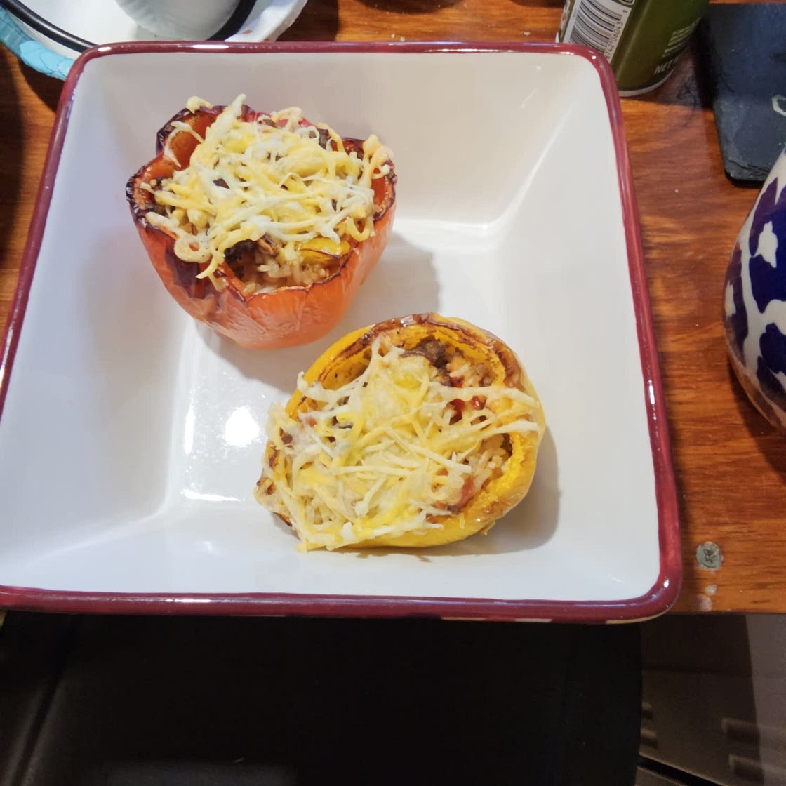 Air Fryer Stuffed Peppers