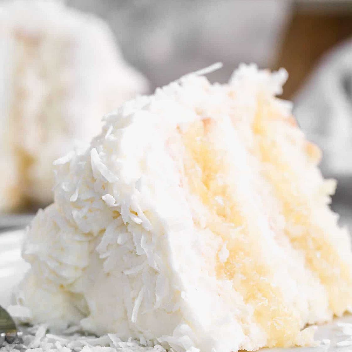 The Best Coconut Cake
