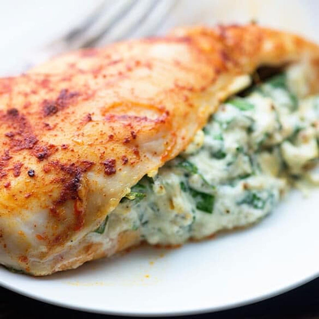 Spinach Stuffed Chicken Breast 