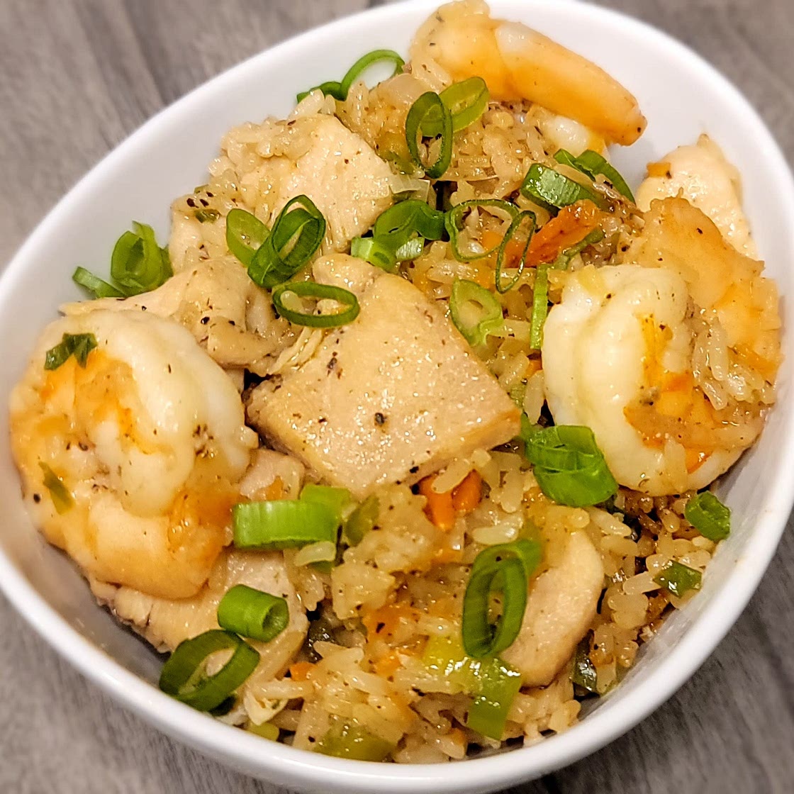 Shrimp & Chicken Fried Rice