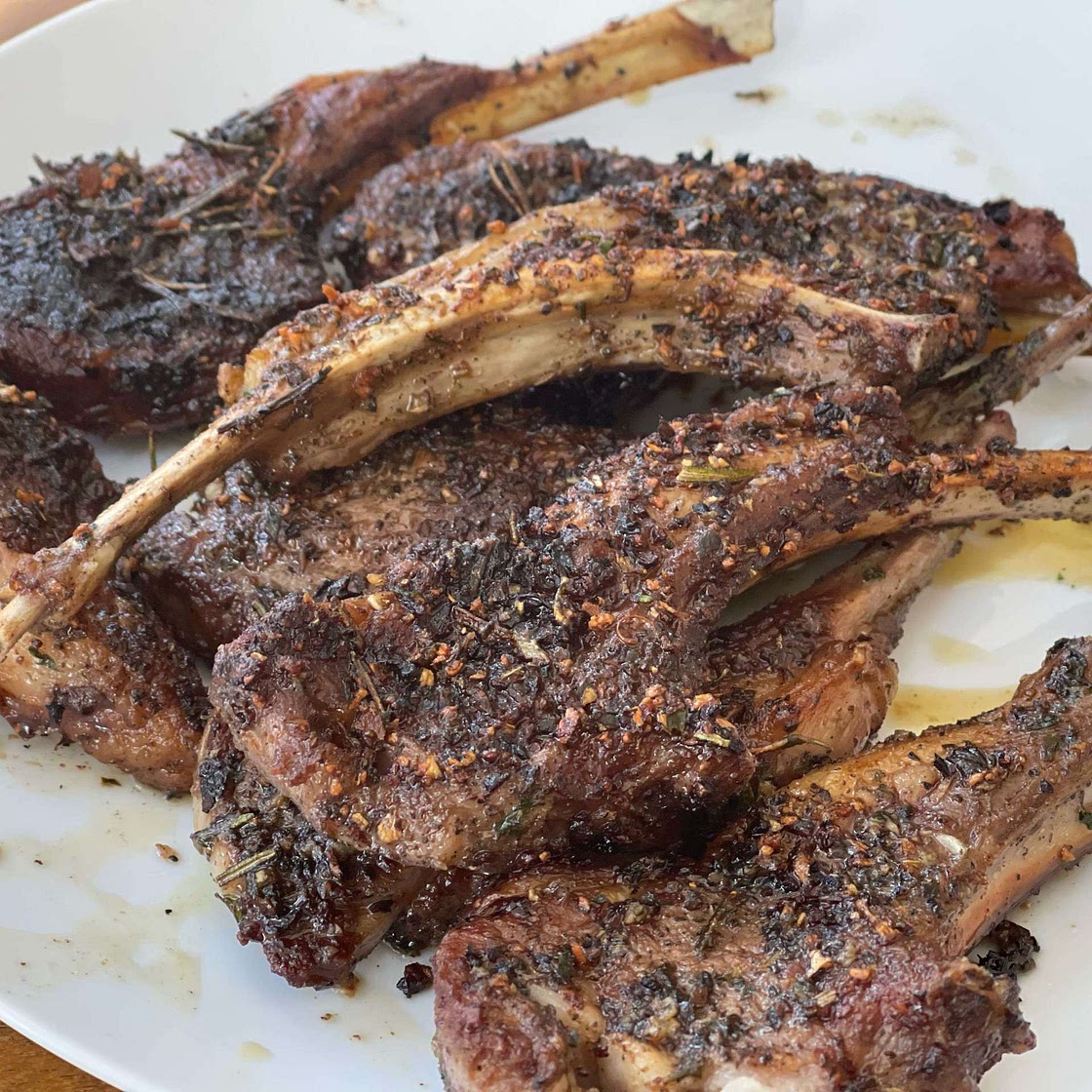 Garlic Herb Lamb Chops